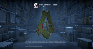 Dual Berettas | Briar (Factory New) Screenshot