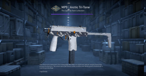 MP9 | Arctic Tri-Tone (Field-Tested) Screenshot