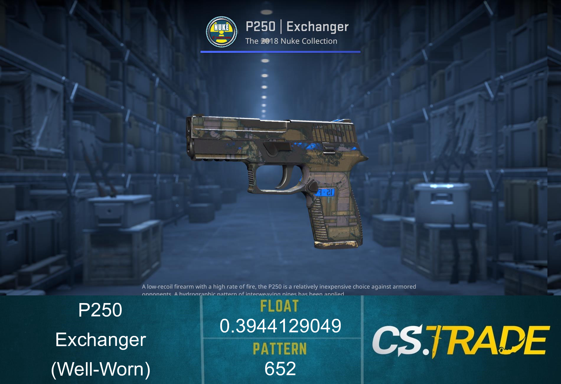 P250 | Exchanger (Well-Worn) Screenshot