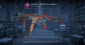 StatTrak™ UMP-45 | K.O. Factory (Well-Worn) Screenshot