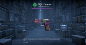P250 | Epicenter (Minimal Wear) Screenshot