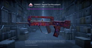 FAMAS | Rapid Eye Movement (Field-Tested) Screenshot