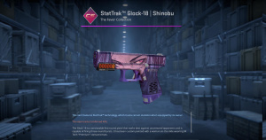 StatTrak™ Glock-18 | Shinobu (Well-Worn) Screenshot
