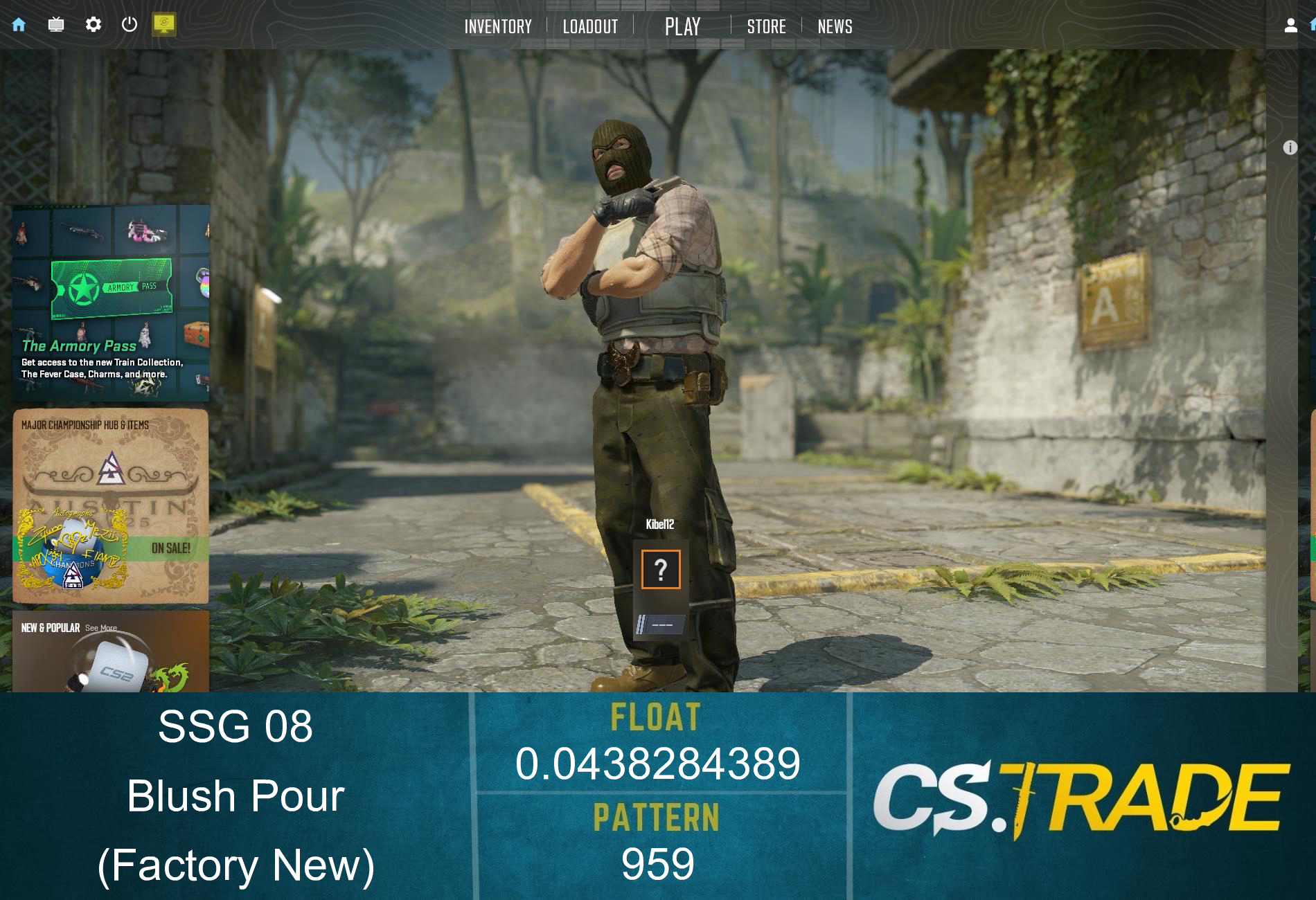 SSG 08 | Blush Pour (Factory New) Screenshot