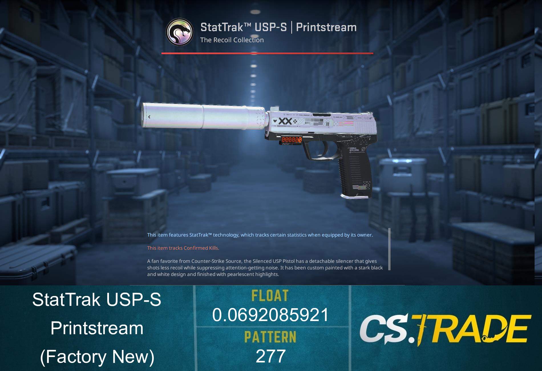 USP-S | Printstream (Factory New) Screenshot