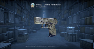 P2000 | Granite Marbleized (Factory New) Screenshot