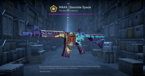 M4A4 | Desolate Space (Well-Worn) Screenshot