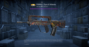 FAMAS | Eye of Athena (Battle-Scarred) Screenshot
