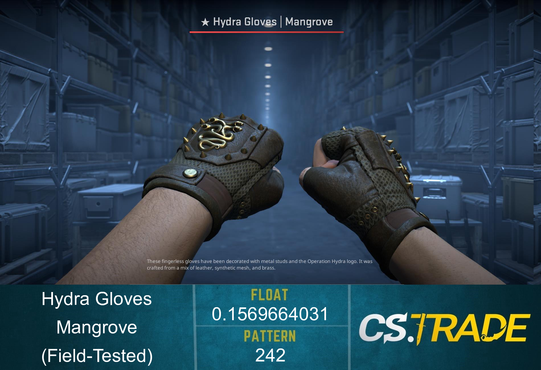 ★ Hydra Gloves | Mangrove (Factory New) Screenshot