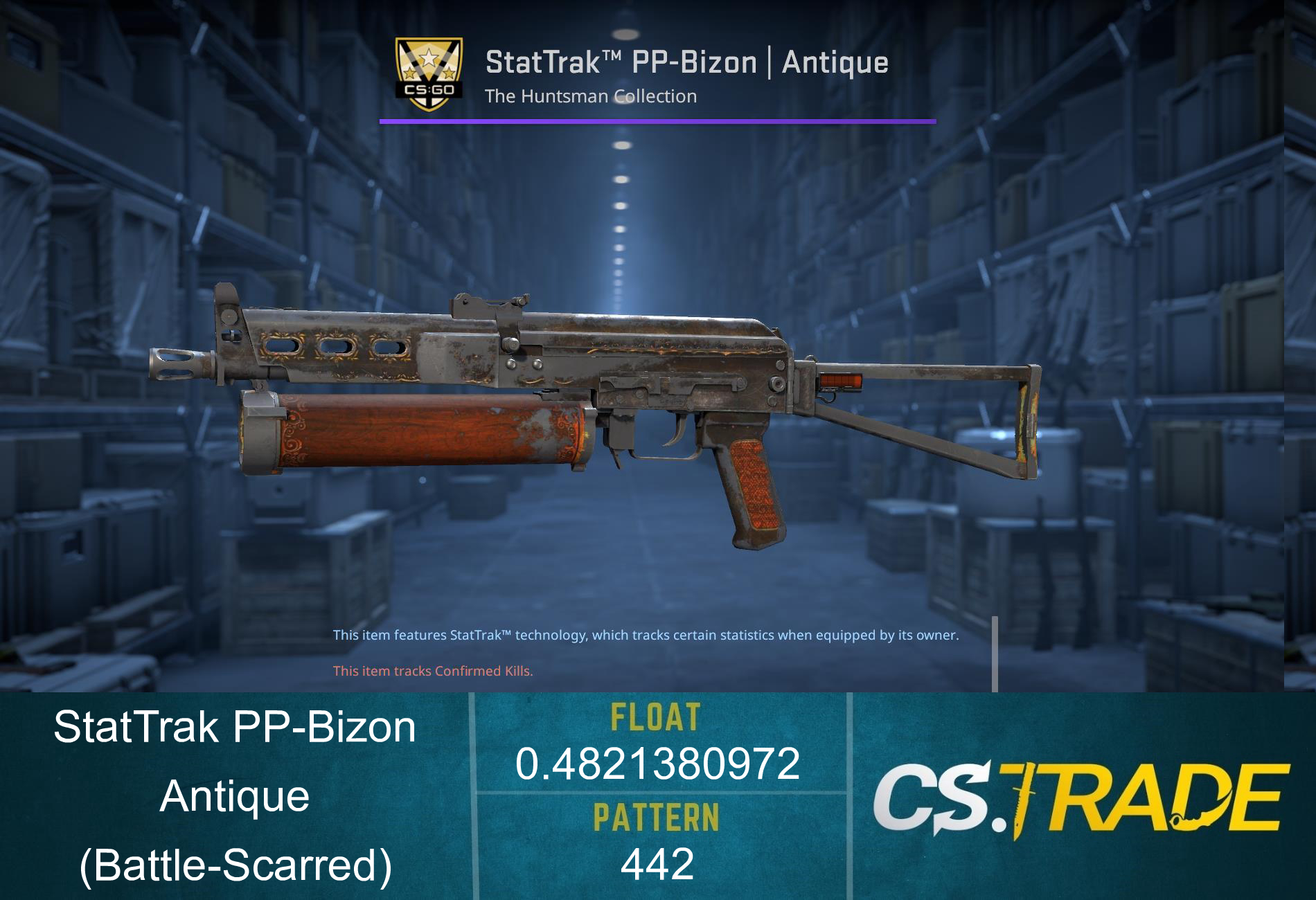 PP-Bizon | Antique (Battle-Scarred) Screenshot