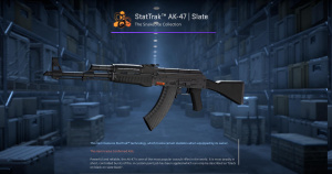 StatTrak™ AK-47 | Slate (Well-Worn) Screenshot