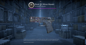 Glock-18 | Mirror Mosaic (Field-Tested) Screenshot
