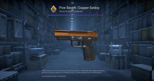 Five-SeveN | Copper Galaxy (Factory New) Screenshot
