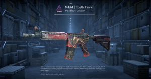 M4A4 | Tooth Fairy (Minimal Wear) Screenshot