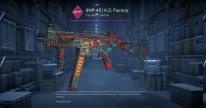 UMP-45 | K.O. Factory (Battle-Scarred) Screenshot