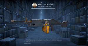 M249 | Impact Drill (Battle-Scarred) Screenshot