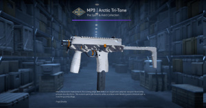 MP9 | Arctic Tri-Tone (Minimal Wear) Screenshot