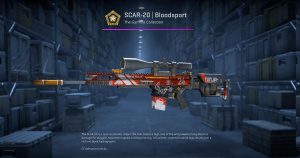 SCAR-20 | Bloodsport (Minimal Wear) Screenshot