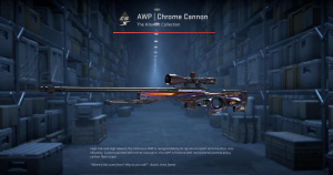 AWP | Chrome Cannon (Minimal Wear) Screenshot