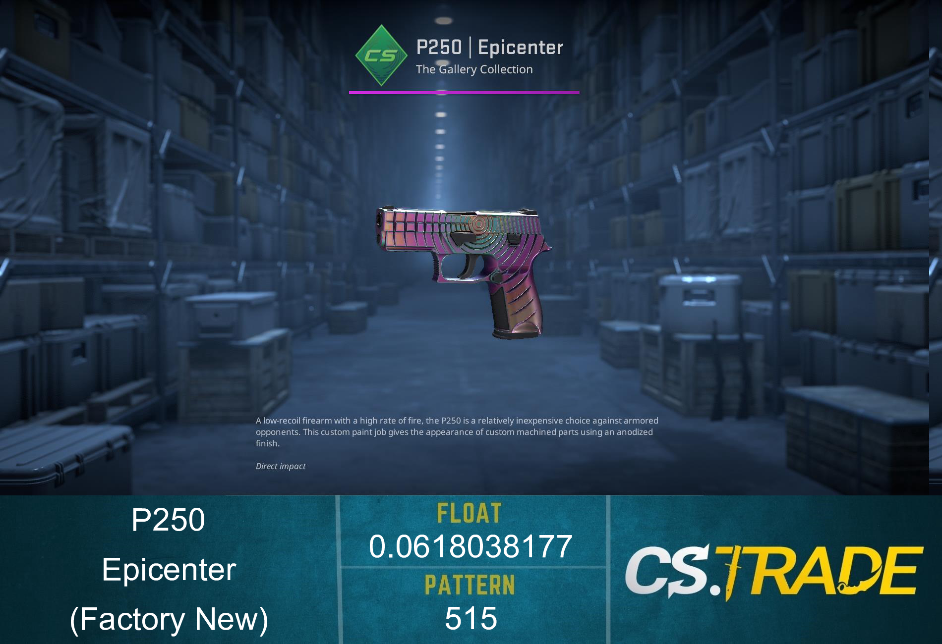 P250 | Epicenter (Factory New) Screenshot