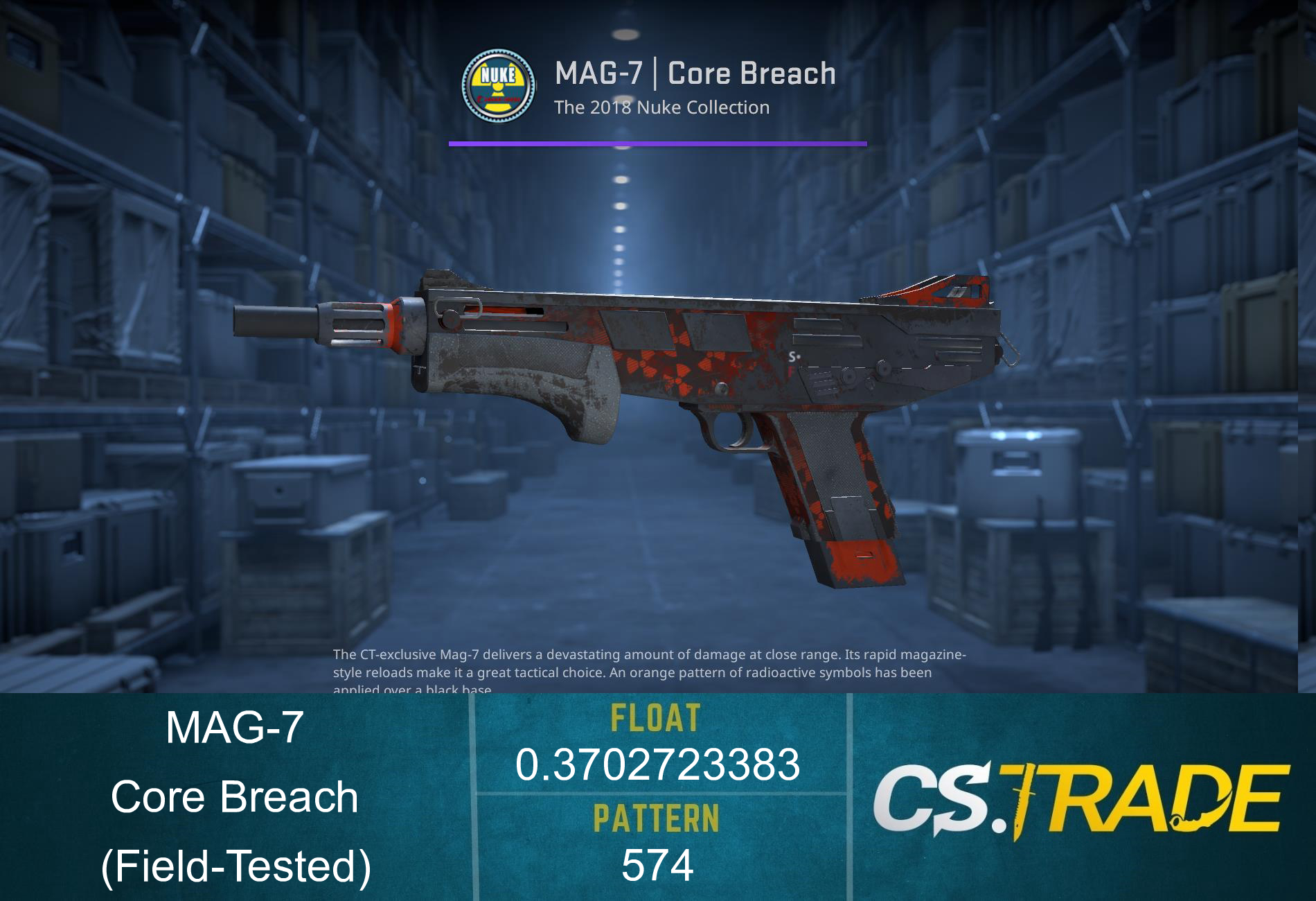 MAG-7 | Core Breach (Field-Tested) Screenshot