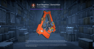 Dual Berettas | Demolition (Well-Worn) Screenshot