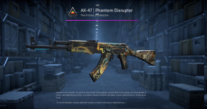 AK-47 | Phantom Disruptor (Field-Tested) Screenshot