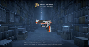P250 | Asiimov (Battle-Scarred) Screenshot