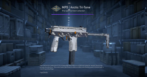 MP9 | Arctic Tri-Tone (Field-Tested) Screenshot