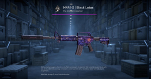 M4A1-S | Black Lotus (Battle-Scarred) Screenshot