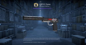 USP-S | Cyrex (Battle-Scarred) Screenshot