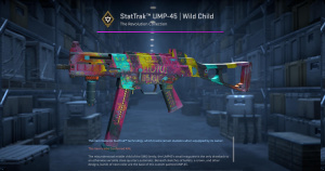 StatTrak™ UMP-45 | Wild Child (Well-Worn) Screenshot