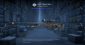AWP | Black Nile (Minimal Wear) Screenshot