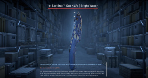 ★ StatTrak™ Gut Knife | Bright Water (Factory New) Screenshot