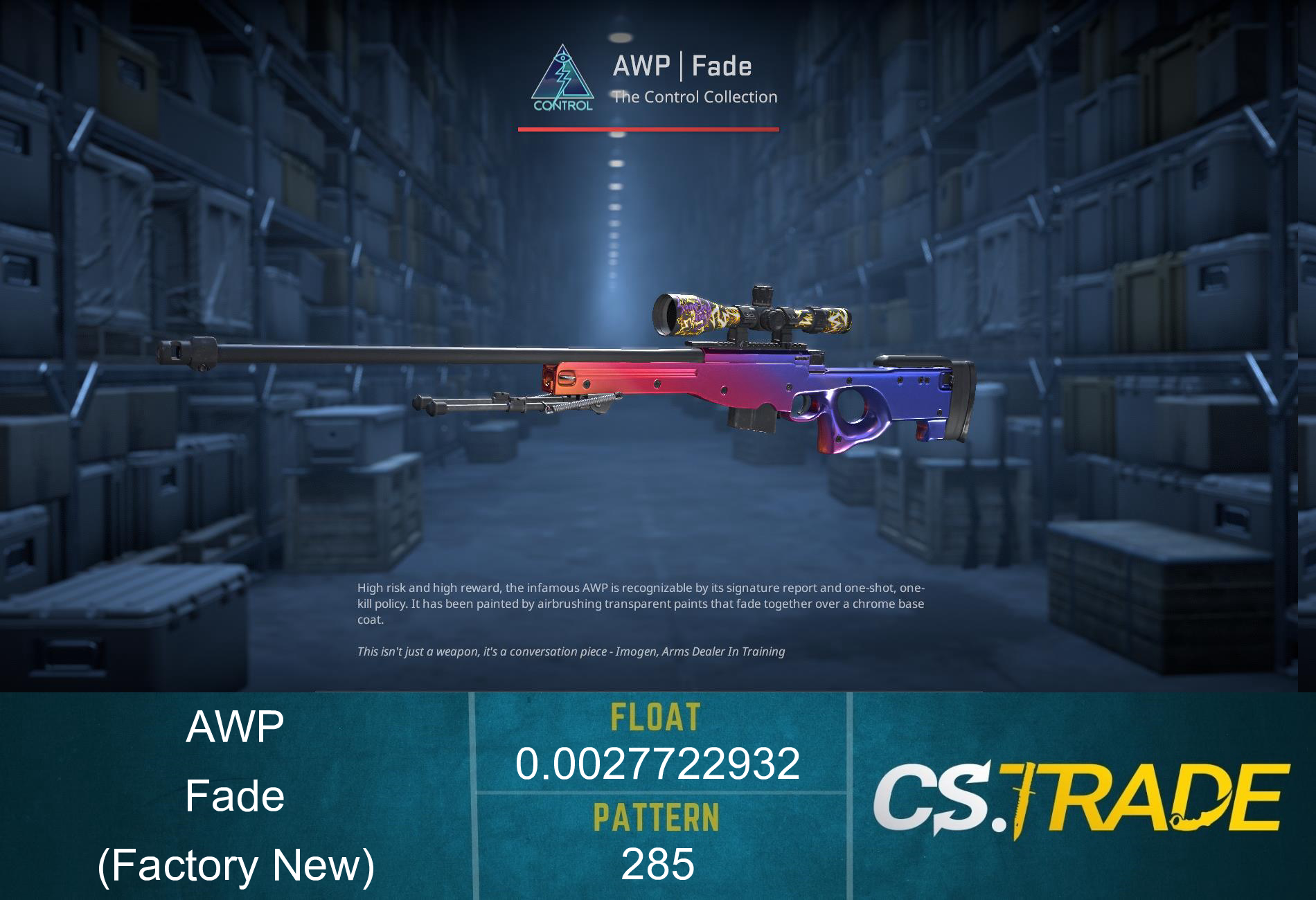 AWP | Fade (Factory New) Screenshot
