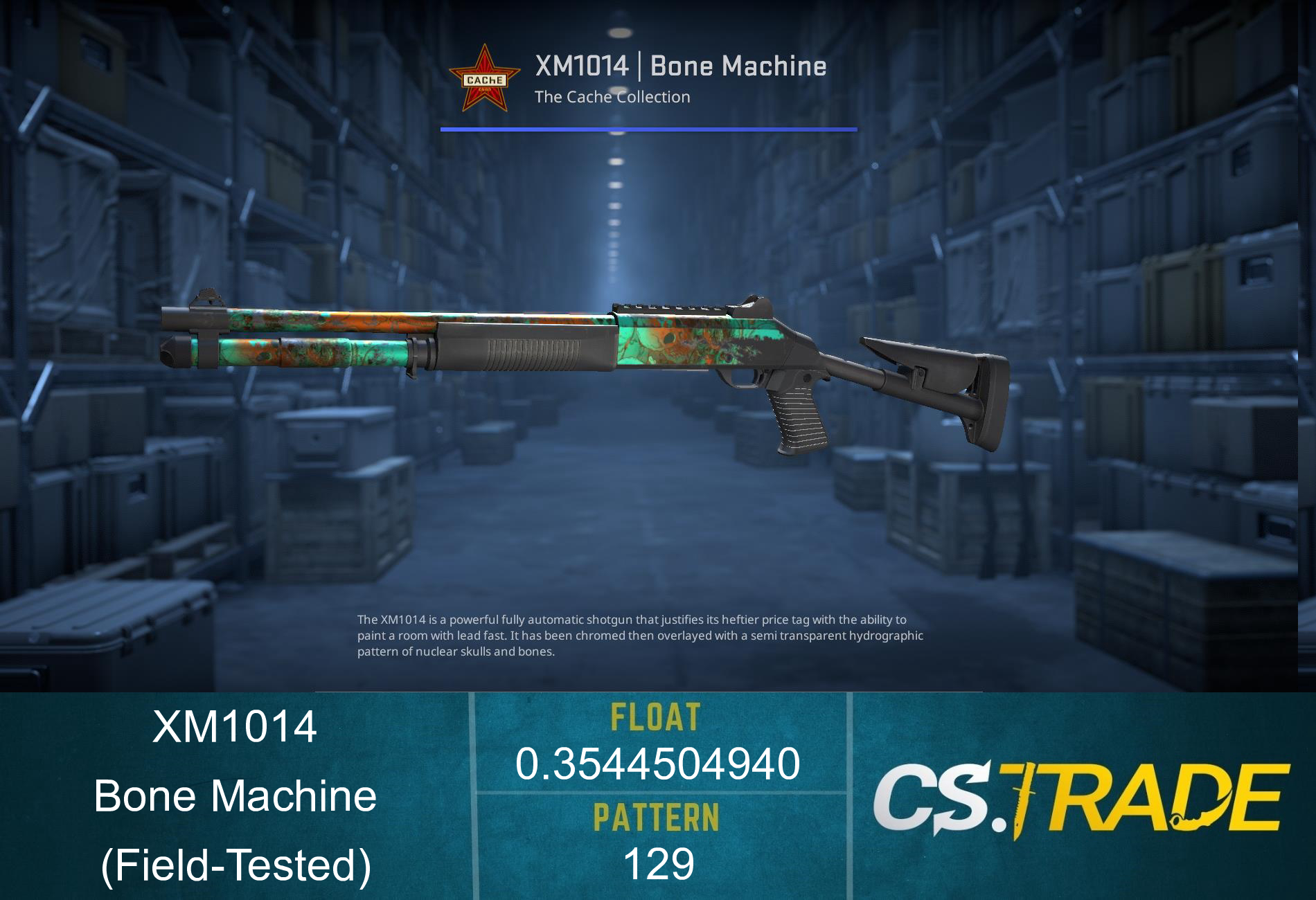 XM1014 | Bone Machine (Field-Tested) Screenshot