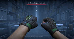 ★ Hydra Gloves | Emerald (Well-Worn) Screenshot