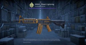 M4A4 | Sheet Lightning (Factory New) Screenshot