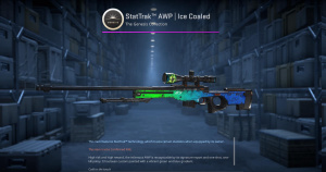 StatTrak™ AWP | Ice Coaled (Battle-Scarred) Screenshot
