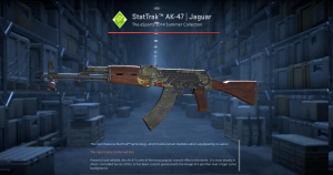 StatTrak™ AK-47 | Jaguar (Battle-Scarred) Screenshot