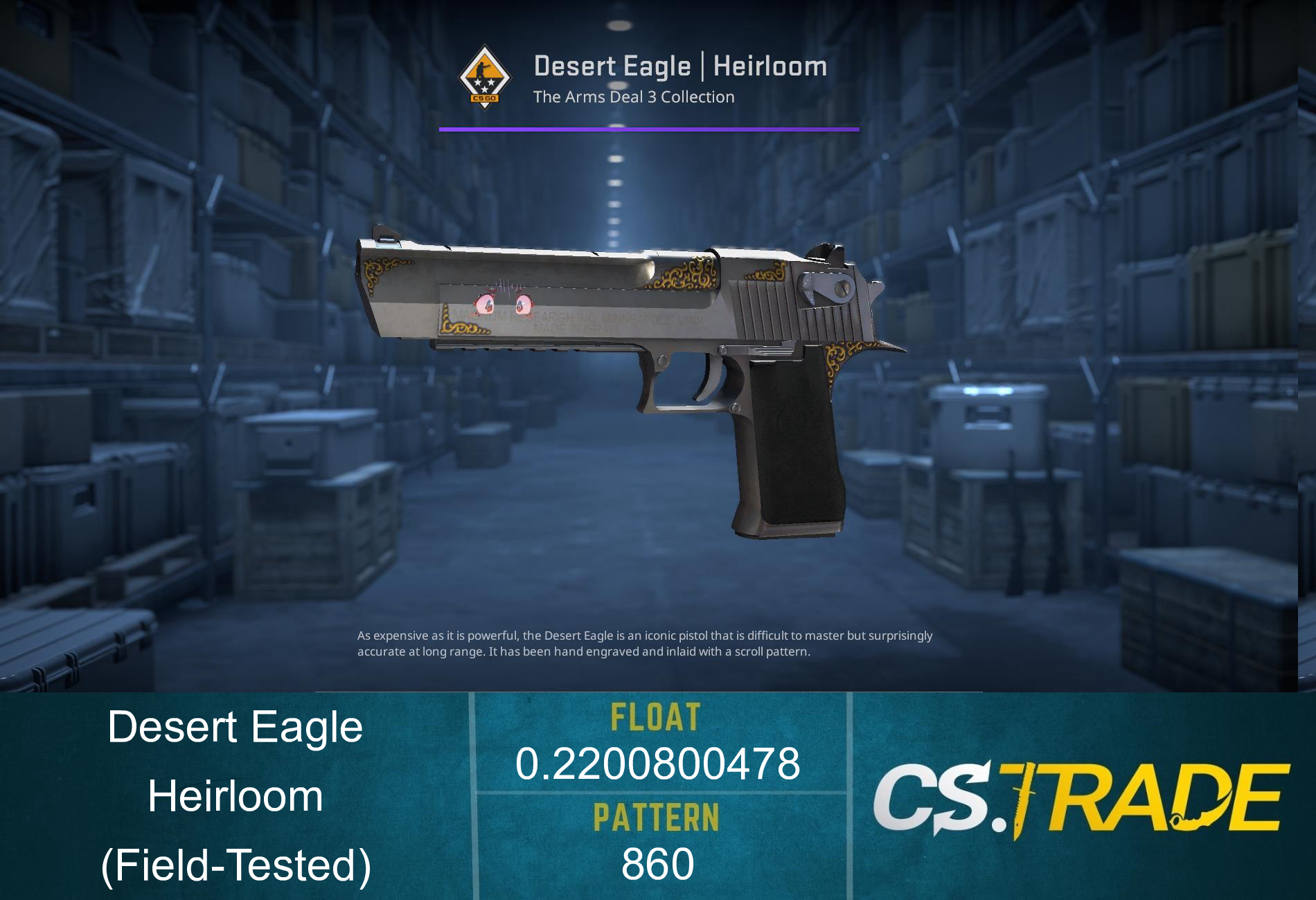 Desert Eagle | Heirloom (Field-Tested) Screenshot