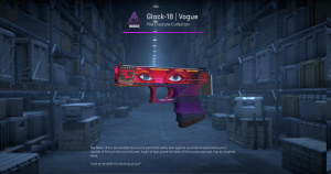 Glock-18 | Vogue (Minimal Wear) Screenshot