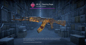 AK-47 | Searing Rage (Factory New) Screenshot