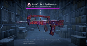FAMAS | Rapid Eye Movement (Minimal Wear) Screenshot