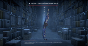 ★ StatTrak™ Falchion Knife | Bright Water (Field-Tested) Screenshot