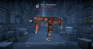 MP7 | Bloodsport (Field-Tested) Screenshot
