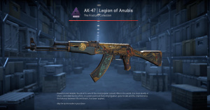 AK-47 | Legion of Anubis (Minimal Wear) Screenshot