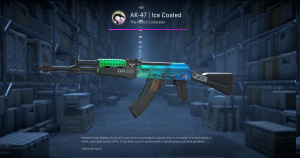 AK-47 | Ice Coaled (Field-Tested) Screenshot