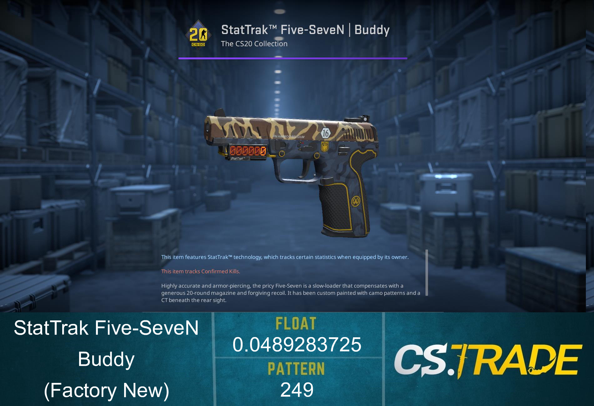 Five-SeveN | Buddy (Factory New) Screenshot