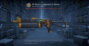 PP-Bizon | Judgement of Anubis (Factory New) Screenshot